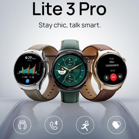 

Bro Lite3 Pro Martwatch Wateroof 1.32 Amoled Uhd Creen Bluetooth Jam Tangan Running 150 Port E Martwatch Gp