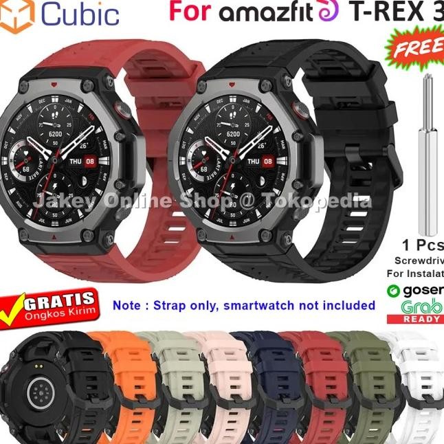 

Cubic Trap Rubber Ilion Amazfit Tre 3 Tali Jam Martwatch Tre 3