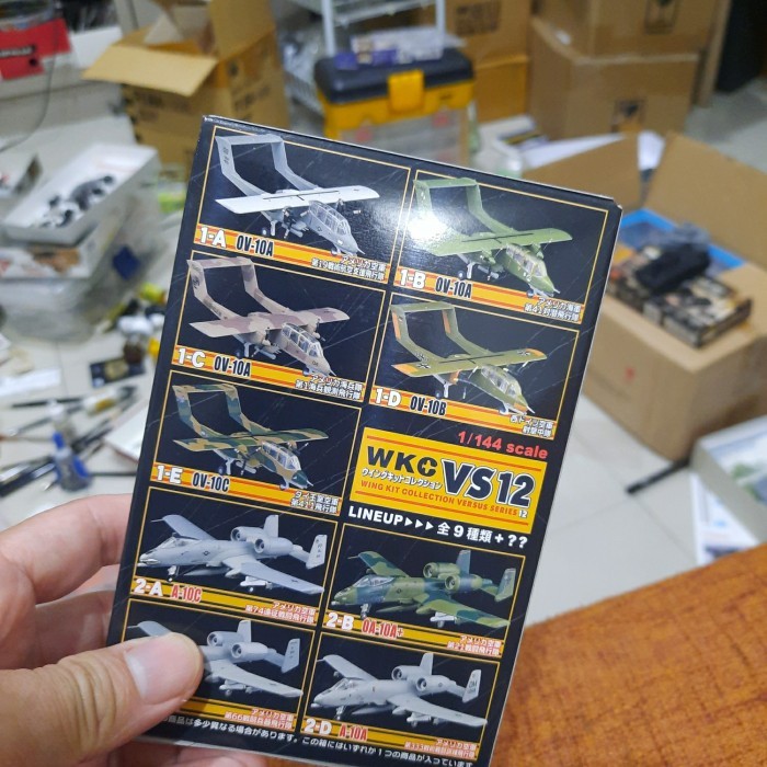 Best seller ~`~ 1:144 OV-10A Bronco light Attack aircraft F-toys pesawat tempur #1D ~~~