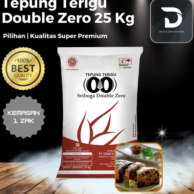 

Tepung Teru Riboga Double Zero 1 A 25 G 20 A 25 G