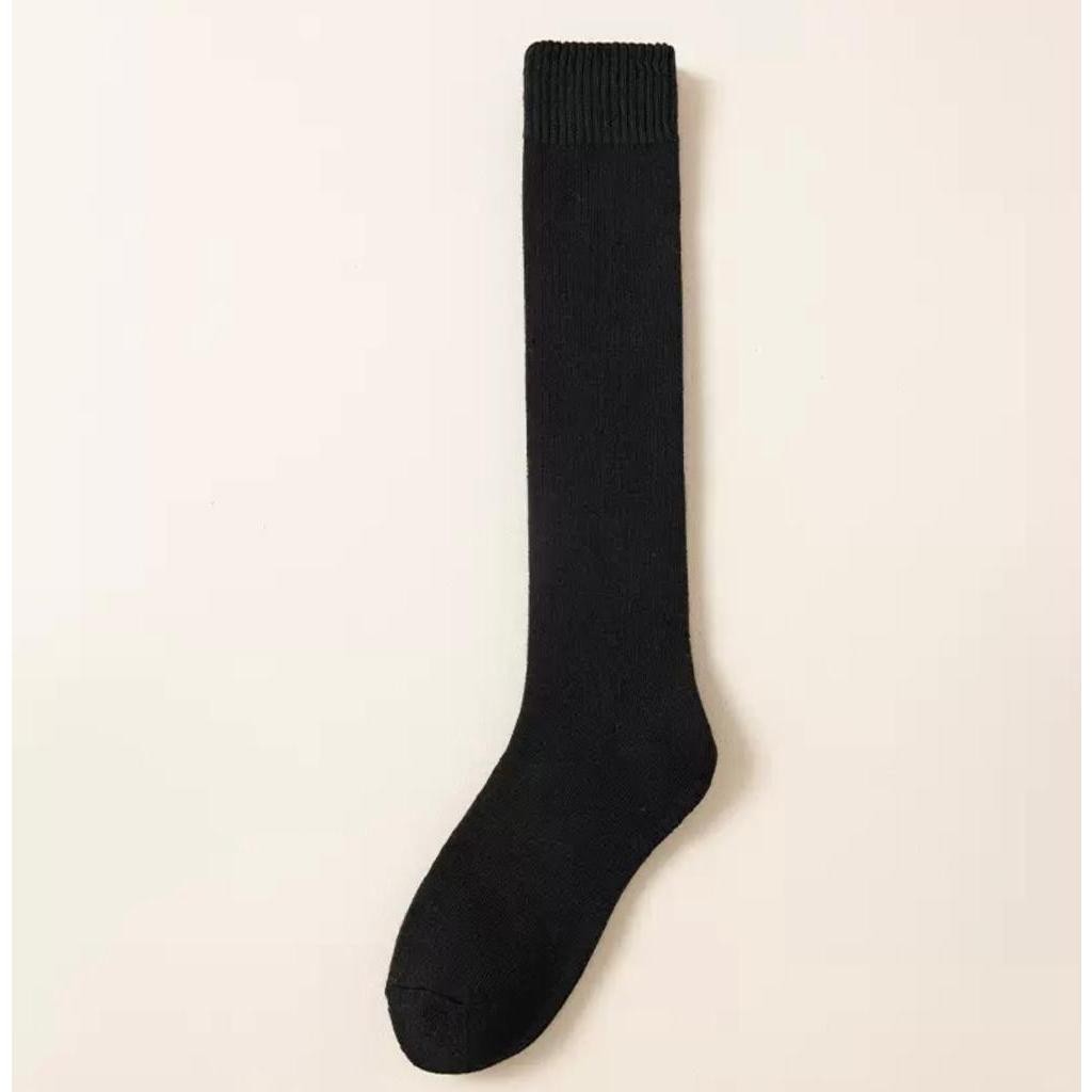Kaos Kaki Tinggi Thermal Sepaha Stocking Winter Tebal Long Socks For Woman Kaus Kaki Panjang Wanita