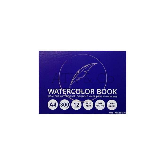 

PROMO V-Tec Watercolor Book A4 300 Gsm - Buku Watercolor V-Tec A4