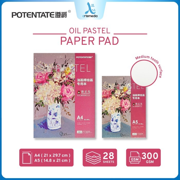 

MURAH Potentate Oil Pastel Paper Sketch Pad Kertas Gambar
