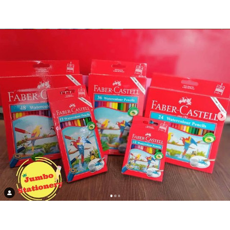 

HARGA DISKON Pensil 12 Warna Faber Castell water colour Panjang atk