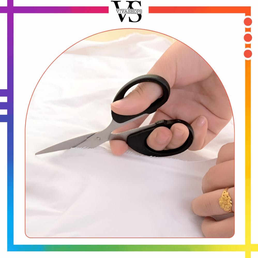 

Is75 Gunting Kantor Rumah Tangga Serbaguna Scissors / Alat Pemotong Kertas Multifungnsi / Gunting Stainless Steel Alat Pemotong Serbaguna Pemotong Kertas Plastik