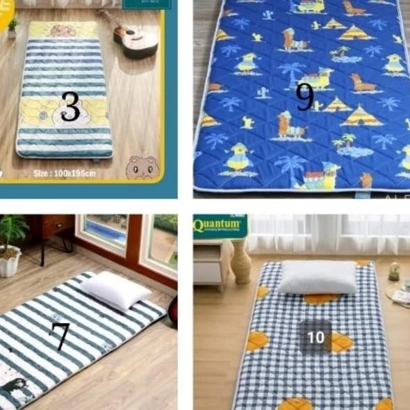 TRAVELBED KASUR LIPAT QUANTUM MATRAS ORI KASUR LANTAI MATRAS LIPAT