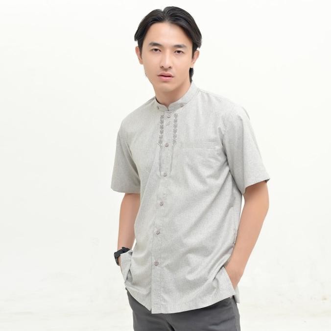 Sale Rabbani - Kemeja Koko Muslim Pria Lengan Pendek Dewasa Ediz