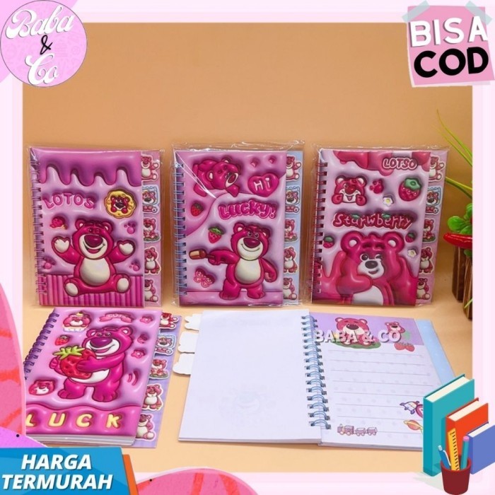 

Super Murah! BUKU STIKER SPIRAL LOTSO CY-DC BUKU LABEL STICKER BOOK LOTSO CY-DC LUCU UNIK MURAH Baru