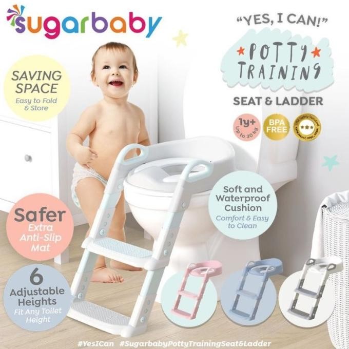 Sugarbaby Potty Training Seat & Ladder / Potty Seat/Toilet Training