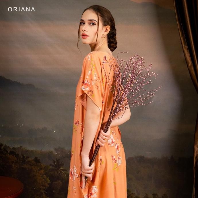 Grosir Oriana Homewear Daster Busui Kaftan Rosetta Series