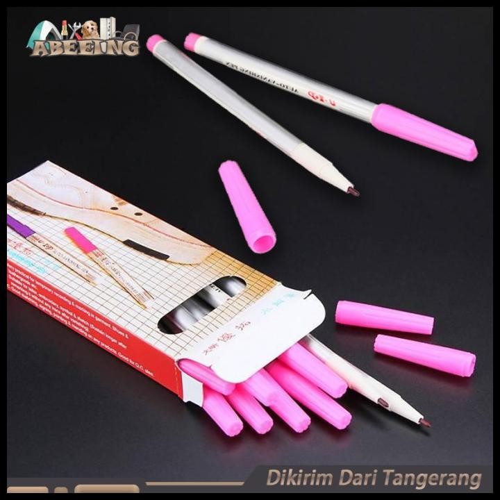 

Isi 12 Pen Penanda Kain / Water Erasable Pen / Fabric Marker