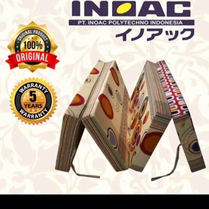 KASUR LIPAT INOAC TEBAL 10CM kasur lantai kasur lipat / kasur lesehan