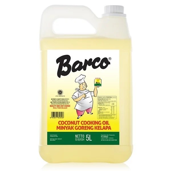 

Minyak Goreng Barco 5 Liter Jerigen