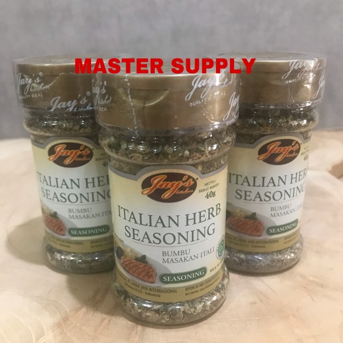 

Jay Italian Eaoning 40 Gr Bumbu Maaan Itali Halal