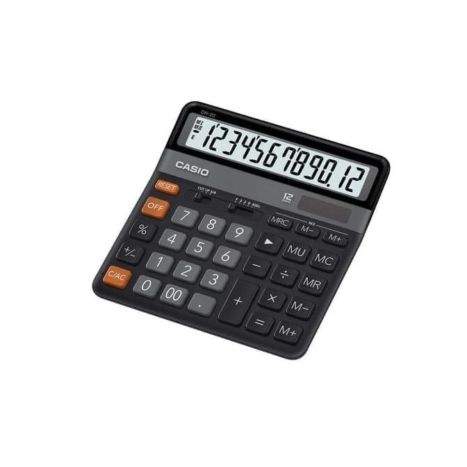 

KALKULATOR CASIO DH-20 NEW & ORIGINAL - HITAM TERBARU