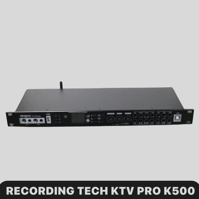 Promo Recording Tech Ktv Pro K500 Karaoke Digital Audio Processor Mixer