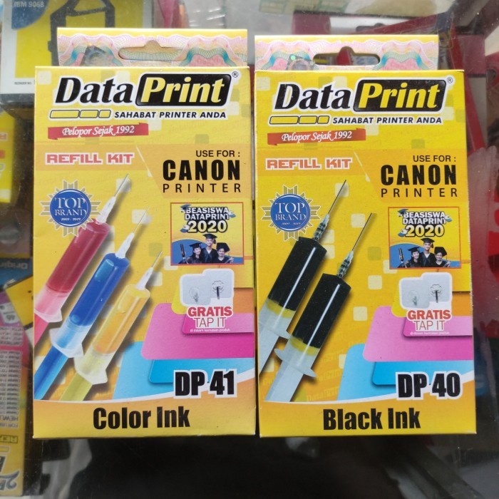 

Tinta Suntik Isi Ulang Data Print Untuk Semua Seri Cartridge Canon