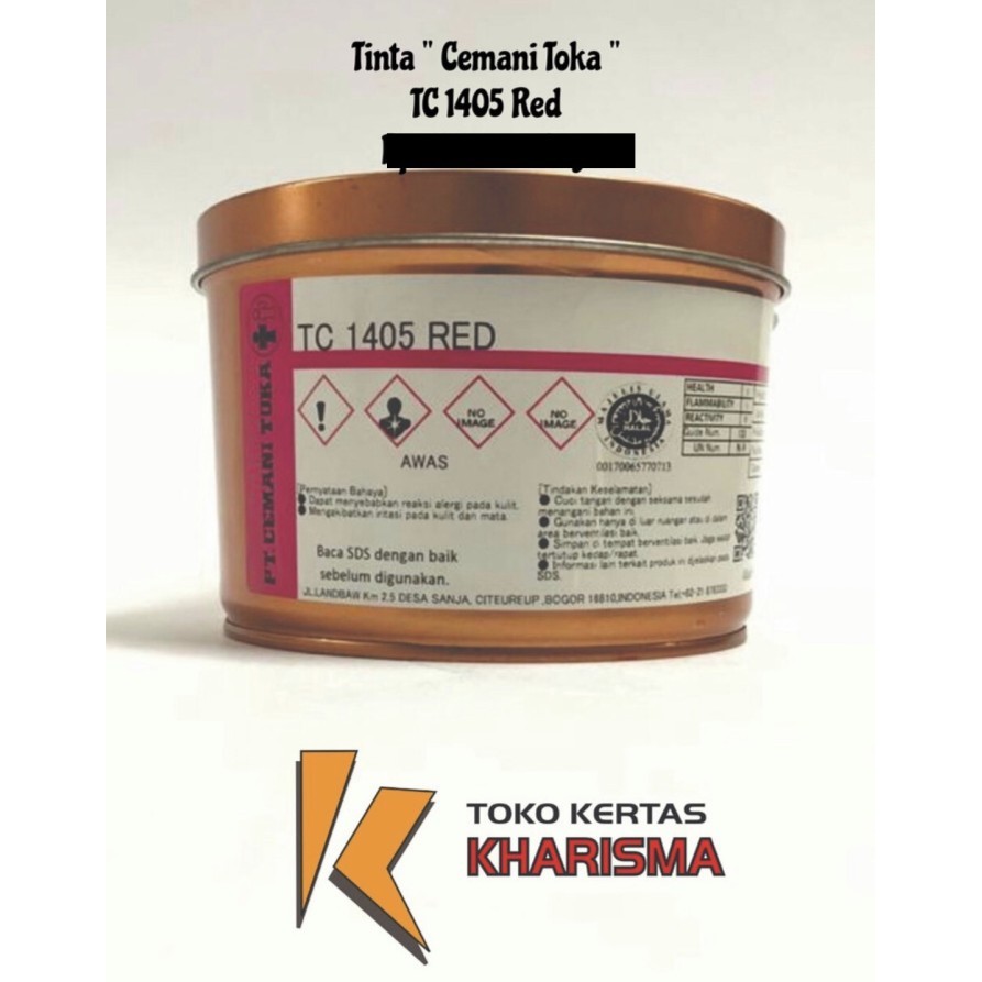 

Tinta Cetak , Cemani Toka , Tc 1405 Red