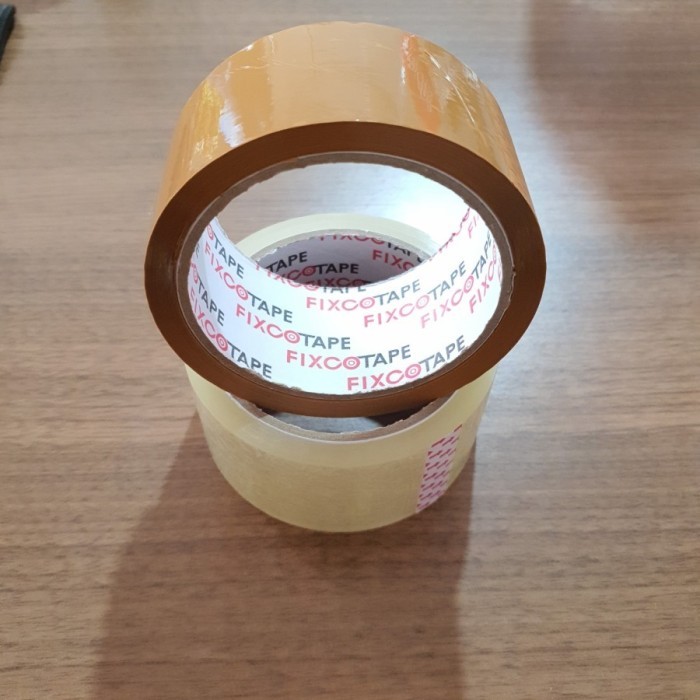 

6 Pcs (1 Slop) Lakban 2 Inch Bening/Cokelat Super Murah 45Mm X 50 Yard