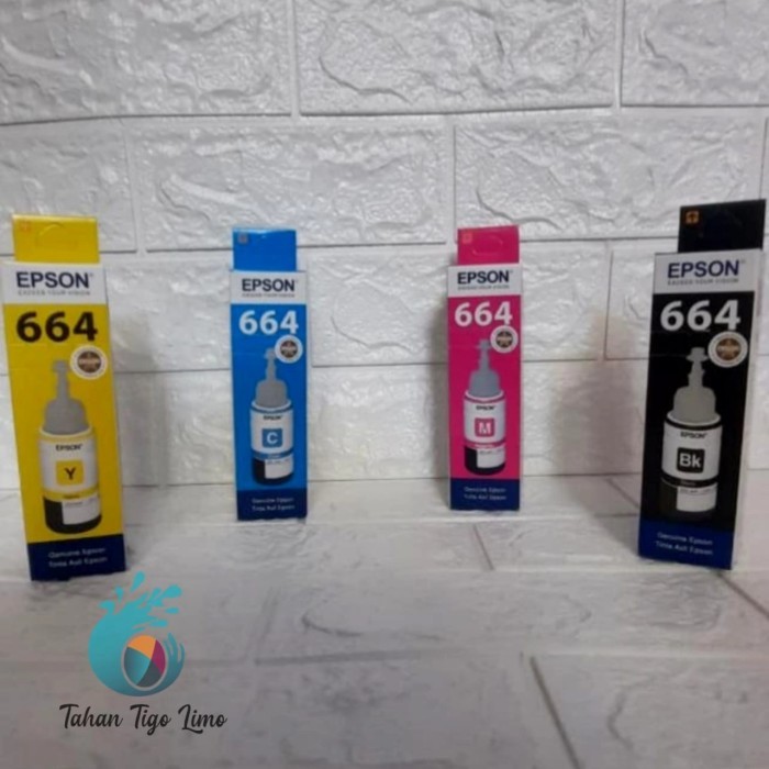 

Tinta Epsoon 664 Original For Printer L Series L120/L100/L200