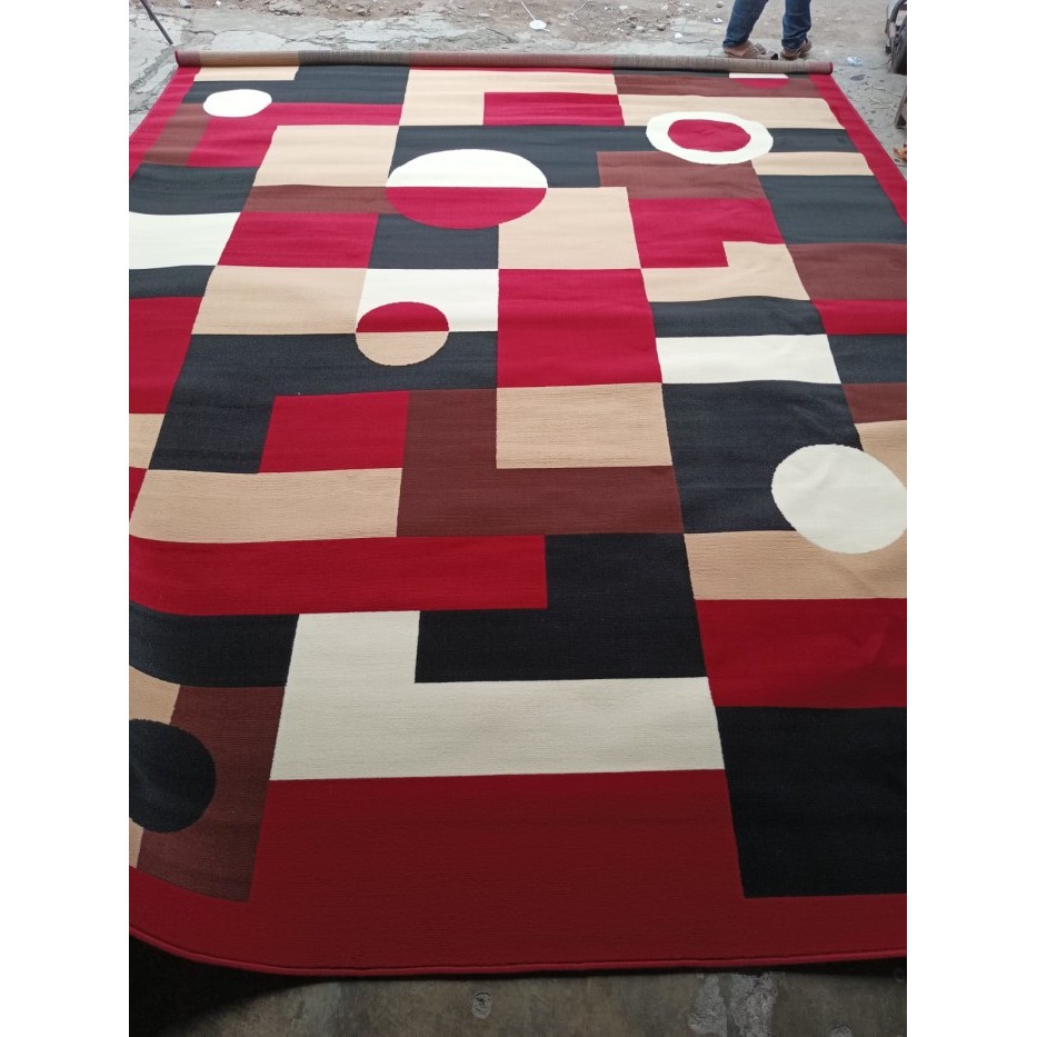 KARPET PERMADANI MODERNO 300X400 SERI MINIMALIS UKURAN EKSTRA JUMBO