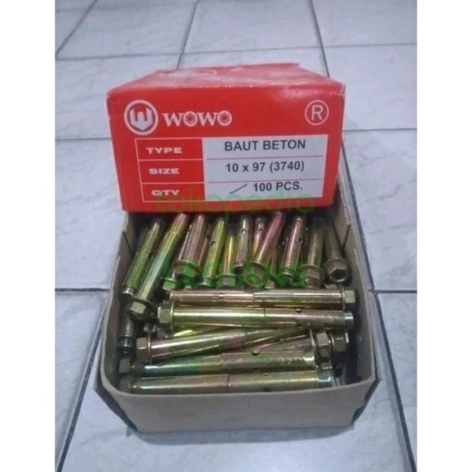 DINABOLT DYNABOLT 10MM X 10CM MERK WOWO