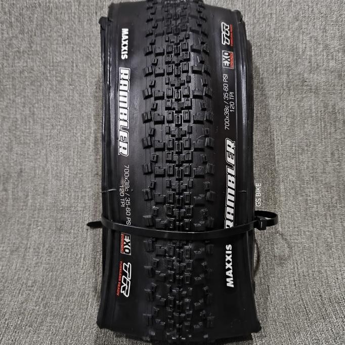 MAXXIS Rambler 700 x 38c EXO TR Kevlar Ban Luar Sepeda Gravel Bike Tires JS