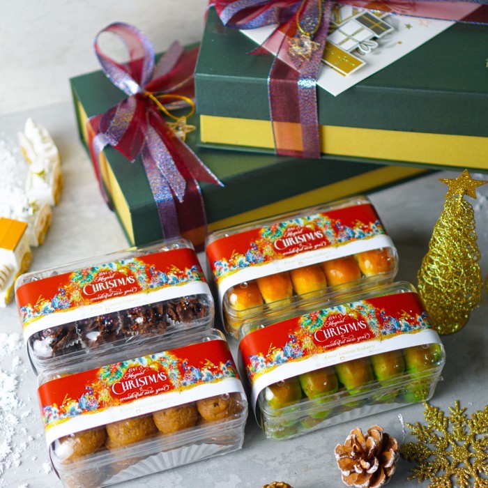 

Hampers Luxury / Parcel Natal / Christmas / Nastar Wisman / 4 Toples