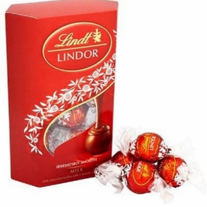 

Lindt lindor milk chocolate 200 gr