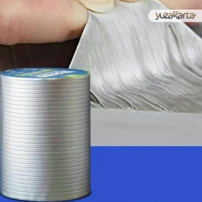 

LAKBAN ALUMUNIUM FOIL TAPE TAHAN AIR WATERPROOF ANTI BOCOR TAHAN PANAS ASLI