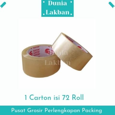 

LAKBAN BENING & COKLAT KAGUMI 45MMX90Y 1 DUS ASLI
