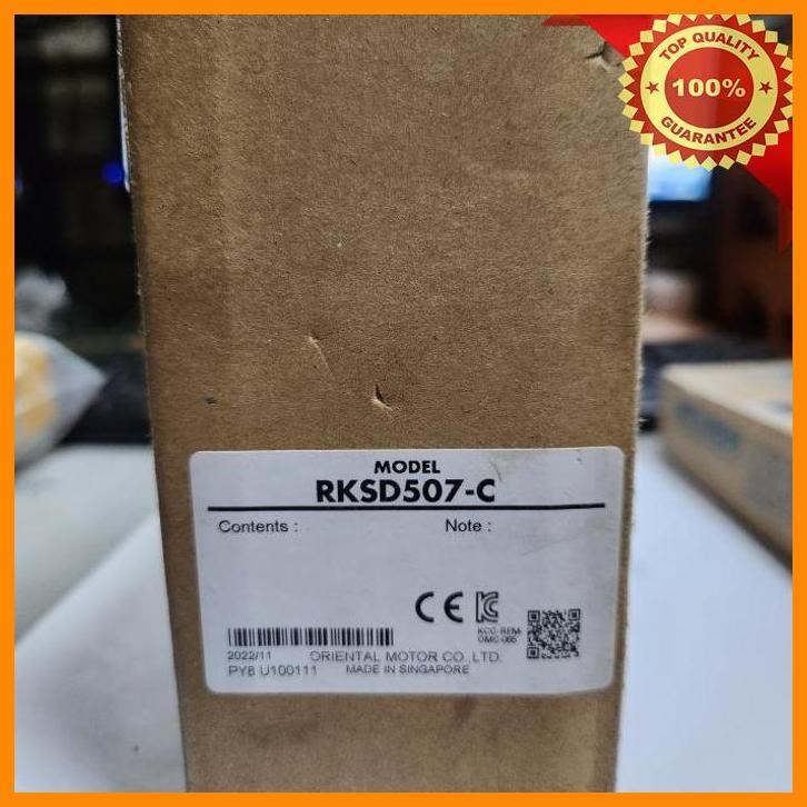 (TSG) RKSD507-C. SERVO DRIVE ORIENTAL MOTOR RKSD507-C. READY STOCK