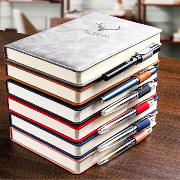 

HOT PROMO Notebook keep going on leather buku tulis catatan planner HB1202