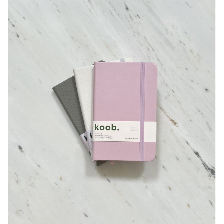 

HOT SALE A611T Koob. Notebook A6 Hardcover Buku Tulis Agenda Jurnal Diary