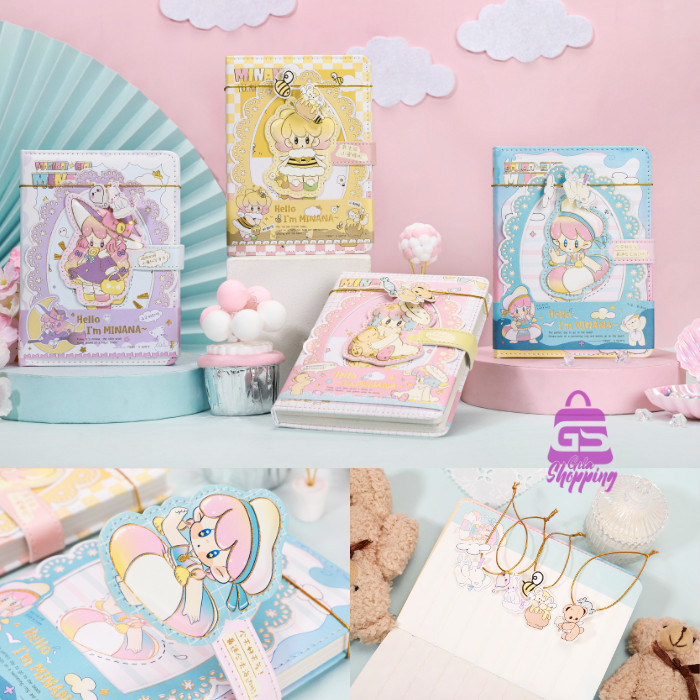 

JUAL Buku Notebook Diary Hello Minana / Jurnal agenda Buku tulis - 2115