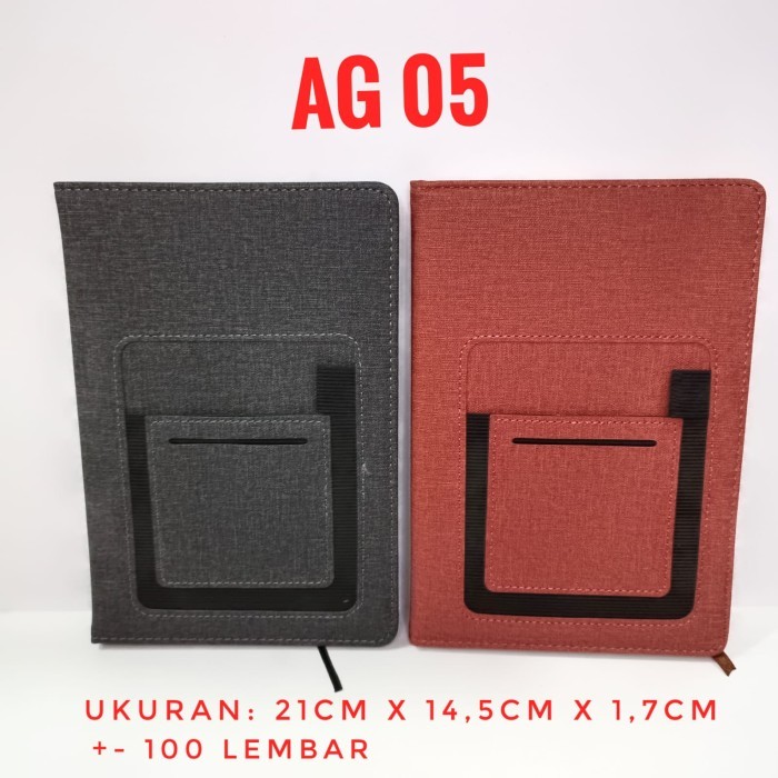 

HRG DISKON Ag 05 / agenda souvenir , agenda kulit , notes book promosi, agenda