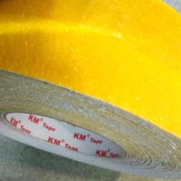 

ANTI SLIP TANGGA KUNING - ANTI LICIN - LAKBAN LANTAI ANTI SLIP 2"X18M ASLI