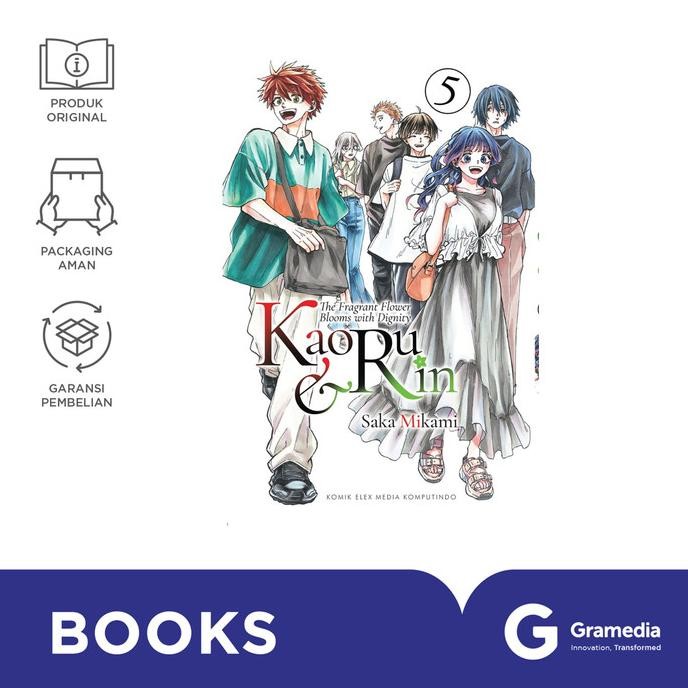 

New Gramedia Komik The Fragrant Flower Blooms With Dignity-Kaoru & Rin 05 (Saka Mikami)