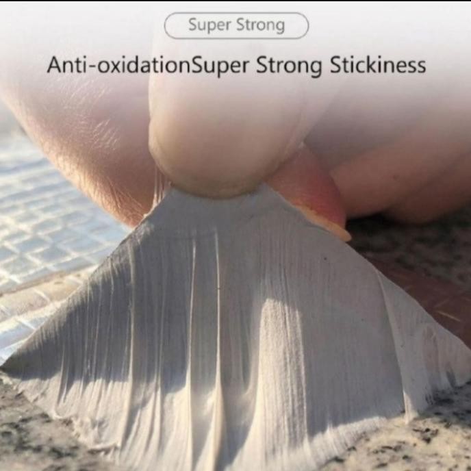 

LAKBAN ANTI BOCOR- LEM TALANG ALUMUNIUM FOIL-LEM BUTYL SANGAT LENGKET ASLI