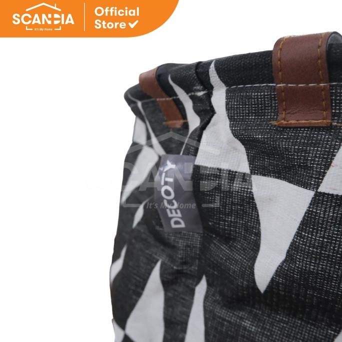 SCANDIA KERANJANG PAKAIAN LUNKA LAUNDRY BAG BASKET BLACK