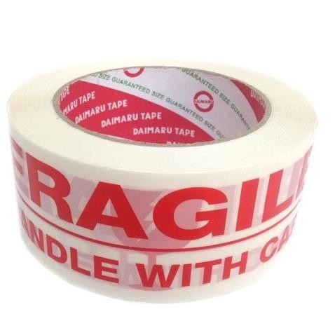 

1 DUS LAKBAN FRAGILE PUTIH DAIMARU 2 INCH X 100 METER GRAB/GOJEK ONLY ASLI