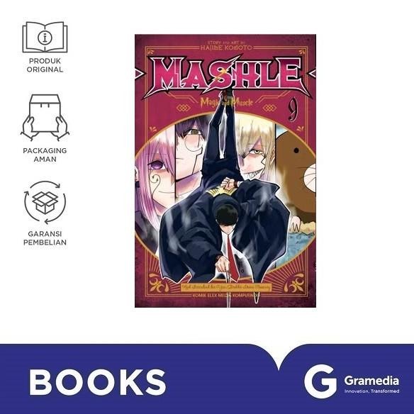 

New Gramedia Buku Komik Mashle 09 (Hajime Komoto)