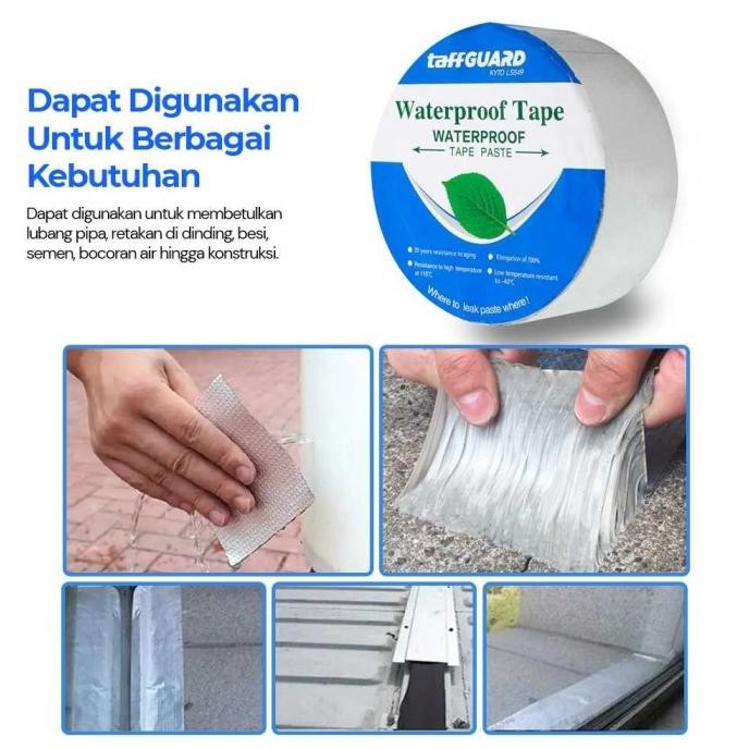 

WW LAKBAN ANTI BOCOR ALUMINIUM FOIL TAHAN AIR TERMURAH SELOTIP AWET PENAMBAL SENG FOIL BOCOR MURAH ASLI