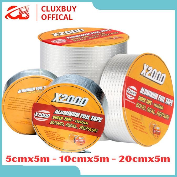 

[5CMX5M] SUPER TAPE X2000 ANTI BOCOR AIR, LAKBAN X2000 SUPER KUAT ASLI