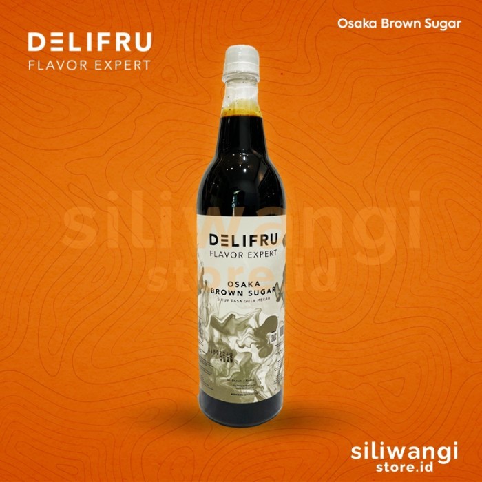 

Delifru Syrup Osaka Brown Sugar - Sirup Gula Merah 1 Liter