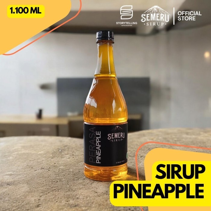 

Sirup pineapple semeru syrup 1100 ml / 1 liter