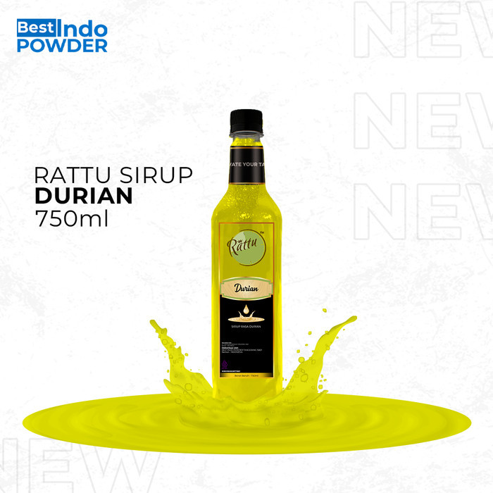 

SIRUP DURIAN / SYRUP DURIAN RATTU BEVERAGE 750ml