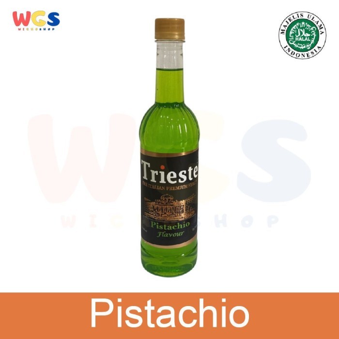 

Trieste Syrup Premium Pistachio Flavored Syrup 650ml
