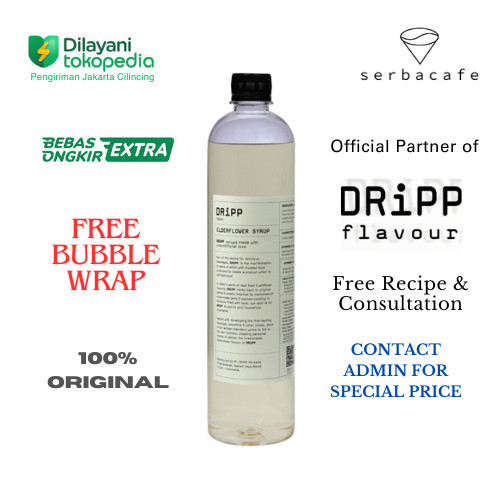 

Dripp Syrup Elderflower (760 ml)