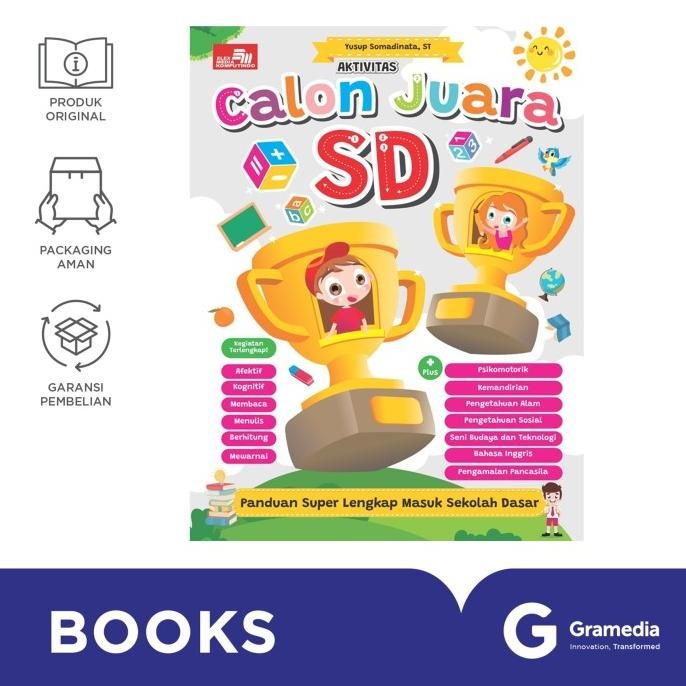

New Gramedia Buku Aktivitas Calon Juara SD (YUSUP SOMADINATA)